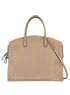 Vitello Rockstud Dome Shopper, front view